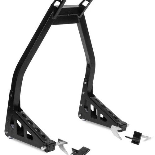 BikeMaster Aluminum Rear Motorcycle Stand Black