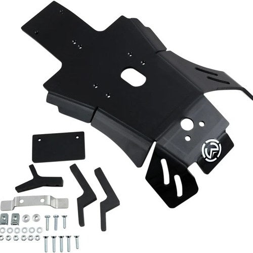 Moose Pro LG Skid Plate Black fits Yamaha YZ250 2-Stroke/YZ250X 2-Stroke