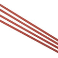 Cycle Performance Stainless Steel Tie Wraps Red Standard 8" 4-Pack