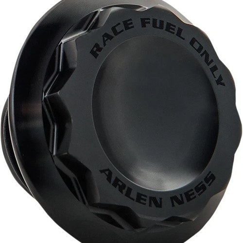 Arlen Ness 12-Point Gas Cap Black Harley Davidson Road Glide/Street Glide