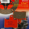 Ebc V Semi Sintered Brake V-Pads Rear Left #FA254V
