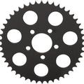 Drag Specialties Flat Rear Sprocket 530 Conv 46T Gloss Black Harley Davidson