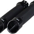 Khrome Werks Custom Contour Edge Tip Grips Black #500240 Harley Davidson