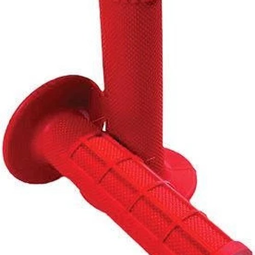 Odi Ruffian Half-Waffle MX Grips Red #H01RFR