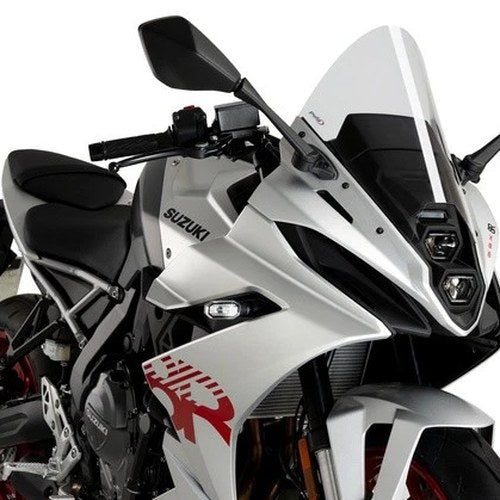 Puig R Racer Windscreen Clear #21999W for Suzuki GSX-8R 2024-2025