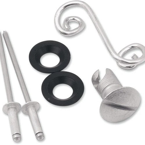 Cycle Performance Quick-Fasin Oval Kit with Springs Fiberglass