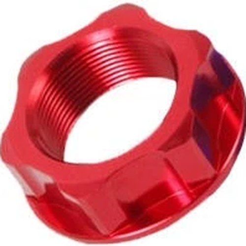 Zeta Steering Stem Nut Red #ZE58-2123 for Honda Crf 150/CR 85/CRF 250
