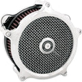 Performance Machine Super Gas Air Cleaner Chrome #0206-2150-CH Harley Davidson