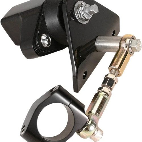 Dew Manufacturing Dyna Motor Mount Black Front #DMM 2014-1L Harley Davidson Dyna