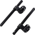 Driven Halo Riser Clip-On Handlebars 47mm Black for Yamaha R3 2019-2020