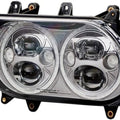 Custom Dynamics TruBEAM LED Headlight Chrome for Harley Road Glide