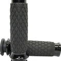 Avon Grips Diamond Contour Grips Black #DIA-65-ANO Harley Davidson