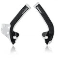 Acerbis X-Grip Frame Guards White/Black #2686041035 Husqvarna/KTM/Gas