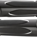 Arlen Ness Deep Cut Comfort Grips Black #07-053 Harley Davidson
