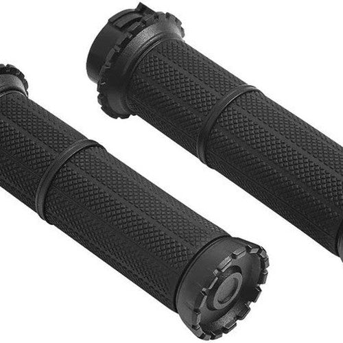 Kuryakyn Riot Grips Dual Cable Satin Black #3582 Harley Davidson