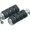 Kuryakyn Iso Footpegs Male Mount Large Chrome #8002 Harley Davidson