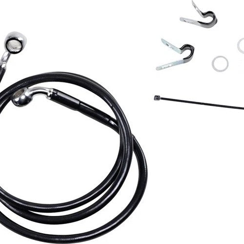 DS Vinyl Brake Line Kit Front +4" Harley Davidson Sportster 883/1200 2004-2010