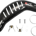 E-Line Carbon Fiber Heat Shield for Factory Header MHS45019F KTM/Husq/Gas