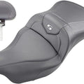 Saddlemen RoadSofa CF Seat With Backrest #284044 Harley Davidson