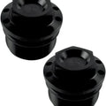 Joker Machine Fork Tube Caps 39mm Black #10-310B Harley Davidson Sportster
