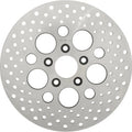 DS Stainless Drilled Brake Rotor Rear Harley Davidson 145222