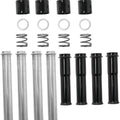 S&S Pushrod Cover Kit Gloss Black #930-0124 Harley Davidson