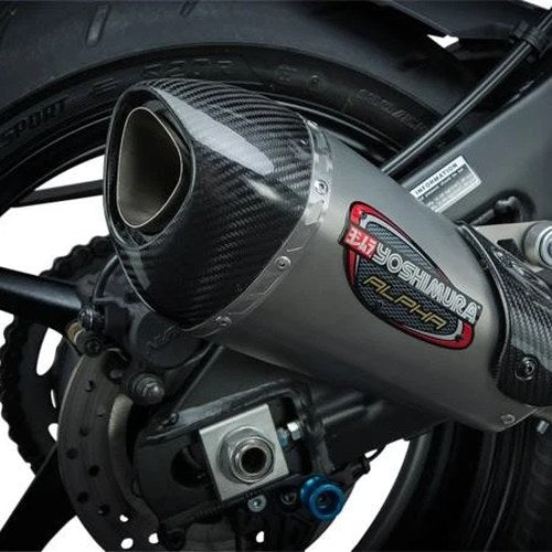 Yoshimura Alpha Street Series Slip-On Muffler SS fits Yamaha FZ-10 2017