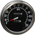 DS FL-Style Speedometer With Reed Switch 2240:60 68-84 Face Harley Davidson