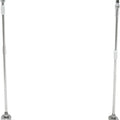 Rivco License Plate Mounted Double Flag Holder Universal