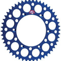Renthal 520 Ultralight Aluminum Rear Sprocket 50T Blue #150U-520-50GBBU
