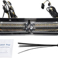 Custom Dynamics Dynamic LED Vent Insert Chrome/Stainless Mesh #CD-VENT-AW2-C