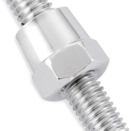 BikeMaster Mirror Adapter 10mm Female to 8mm Male Chrome 3-Pack