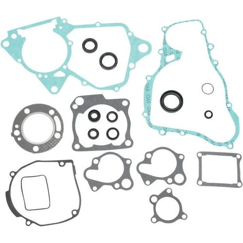 Moose Complete Gasket Set with Oil Seals Fits Honda CR 125R 1986