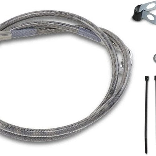 DS Braided Brake Line Kit Front +2" Harley Davidson FXD/FXR/FXRS/1200 Sportster