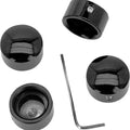 HardDrive Head Bolt Covers Black #301776 Harley Davidson