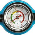 Fire Power Radiator Cap with Temperature Gauge 25.6 Psi #012314514