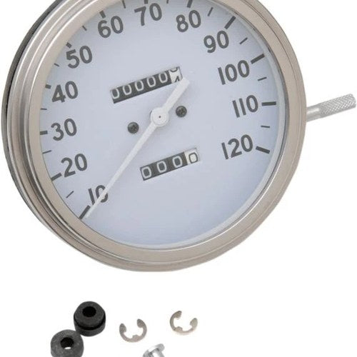 DS FL-Style Speedometer 2:1 36-40 Face Harley Davidson #139218