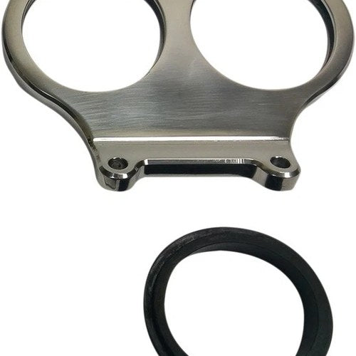 Cycle Performance Mini Gauge Bracket Dual 2-5/8" Gauge Straight Bar