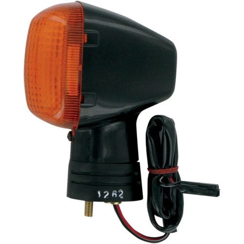 K&S DOT Turn Signal Assembly Front Left Black Amber for Honda CBR600RR/CBR1000RR
