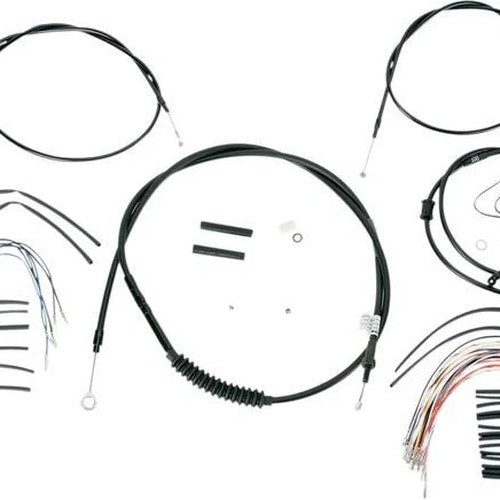 Burly Cable/Brake Line Kit for 12" Ape Hangers #B30-1008 Harley Davidson