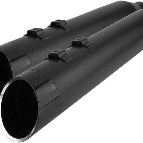 Khrome Werks HP-Plus Slip-On Exhaust with Edge Tips Black 202855 Harley Davidson