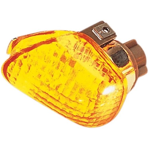 K&S DOT Turn Signal D/F Front Left Chrome Amber for Honda CBR600F2 1991-1994
