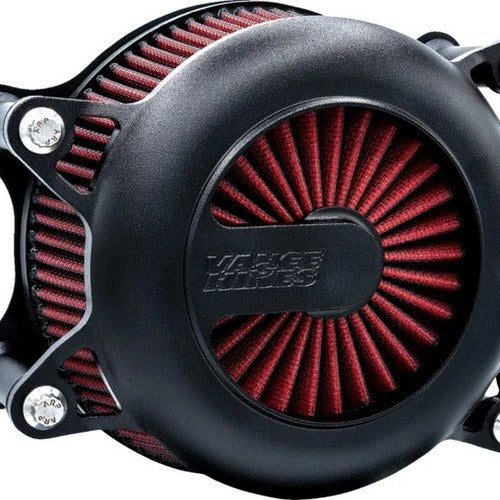 Vance & Hines VO2 Rogue Air Cleaner Wrinkle Black #41102 Harley Davidson