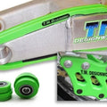TM Designworks Slide-N-Glide Kit Green #KCP-K10-GR fits Kawasaki KX450F 2016