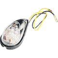 K&S LED Ultra Mini Flush Mount Marker Light Set Chrome Clear