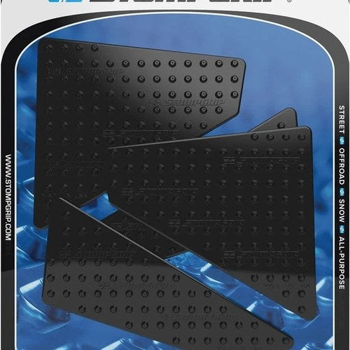 Stomp Volcano Profile Traction Pad Tank Grips Black KTM 1390 Super Duke R Evo