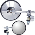 Parts Unlimited Universal Clamp-On Mirror Short