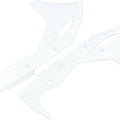 UFO Radiator Shrouds White Kawasaki KX250F 2017-2019 for Kawasaki KX250F