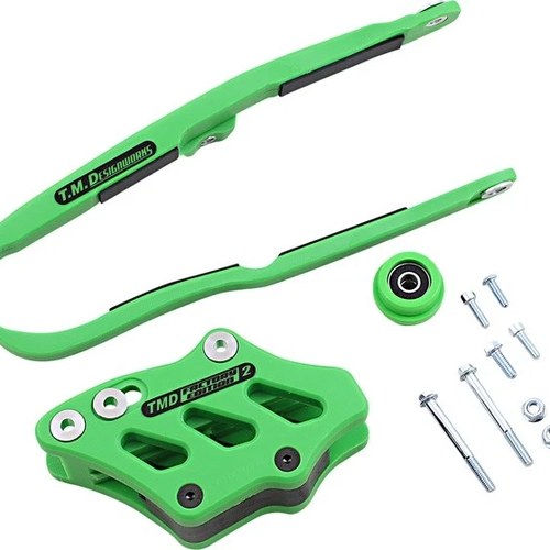 TM Designworks Baja Endurance Slide-N-Glide Kit Green #KCP-K11-GR fits Kawasaki