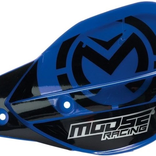 Moose ProBend Handguards without Handlebar Clamps Blue